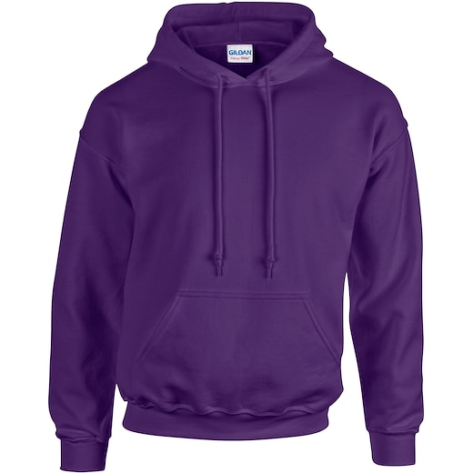 lilla Gildan Heavy Blend Hooded Sweat - purple