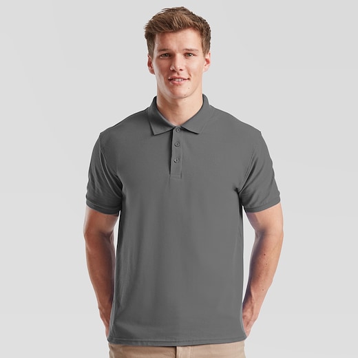 Fruit of the Loom Premium Polo - light graphite