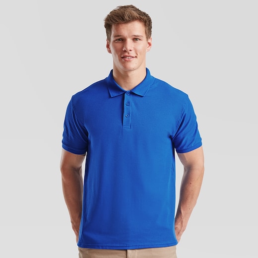 Fruit of the Loom Premium Polo - royal blue