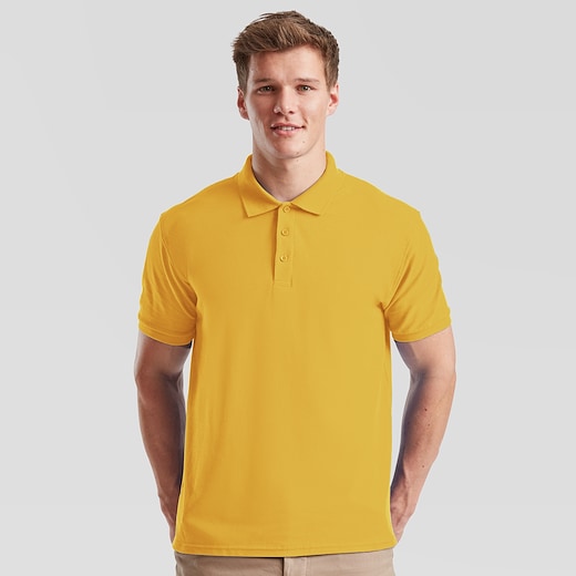 Fruit of the Loom Premium Polo - sunflower