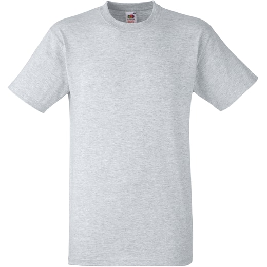gris Fruit of the Loom Heavy T - heather grey