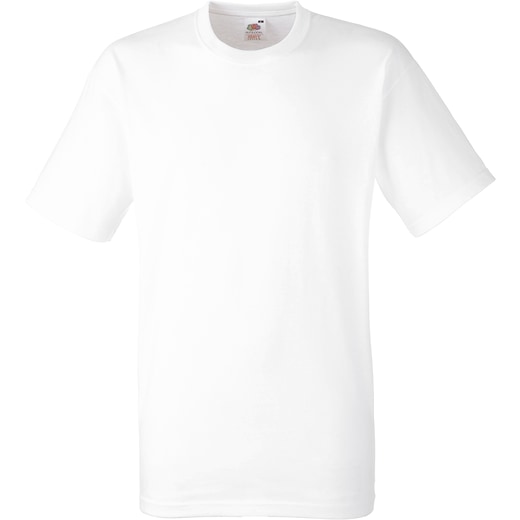 bianco Fruit of the Loom Heavy T - white