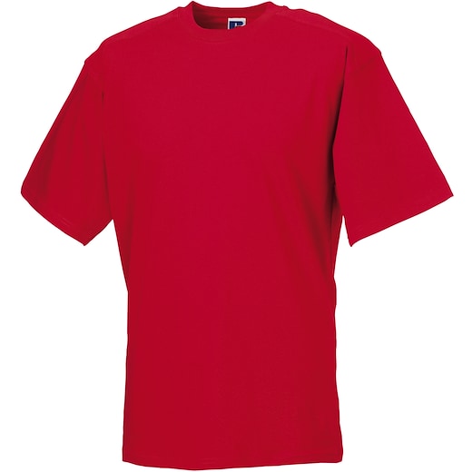 röd Russell Heavy Duty T-shirt 010M - classic red