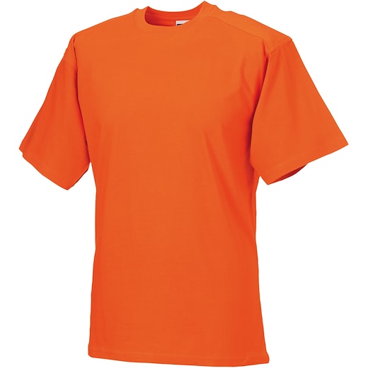 oransje Russell Heavy Duty T-shirt 010M - oransje
