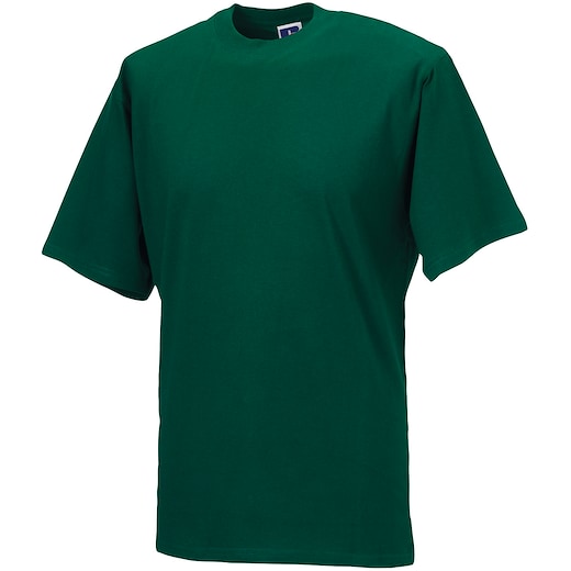 grønn Russell Classic T-shirt 180M - bottle green