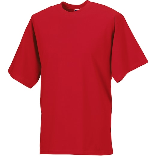 rouge Russell Classic T-shirt 180M - classic red