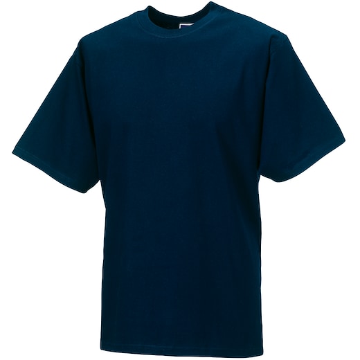 blå Russell Classic T-shirt 180M - french navy