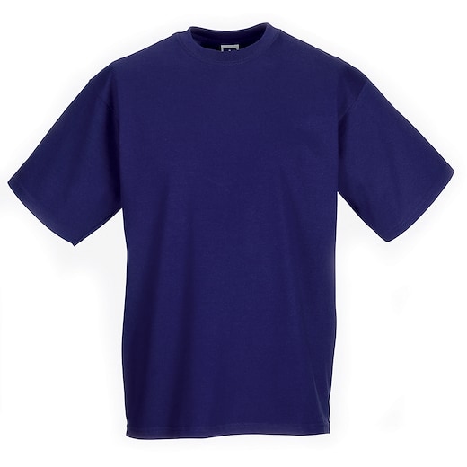 violet Russell Classic T-shirt 180M - purple