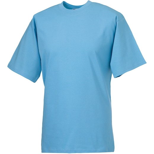 azul Russell Classic T-shirt 180M - cielo