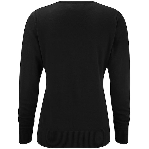 Russell Ladies V-Neck Knitted Pullover 710F -