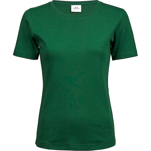grøn Tee Jays Ladies Interlock Tee - forest green