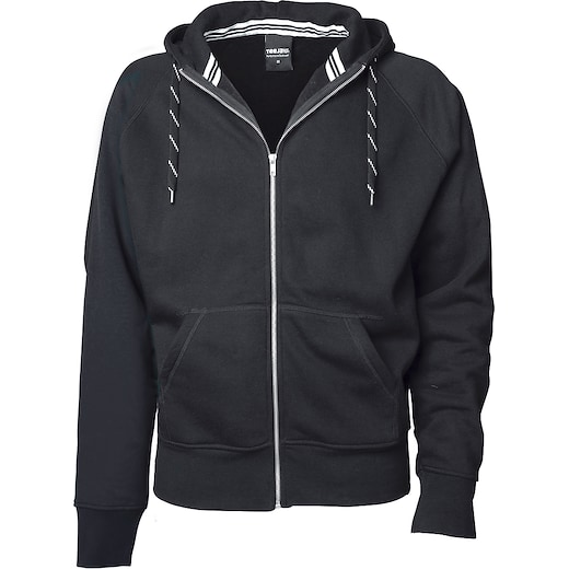 grå Tee Jays Fashion Full Zip Hood - dark grey