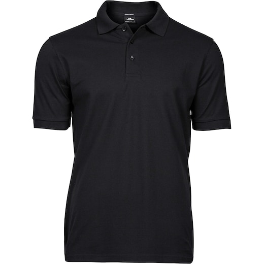 sort Tee Jays Luxury Stretch Polo - black