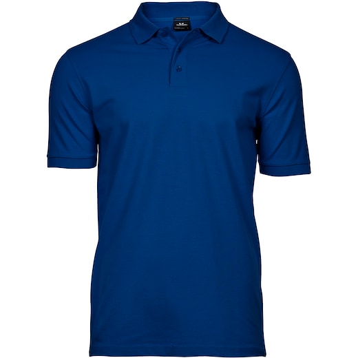 blå Tee Jays Luxury Stretch Polo - indigo