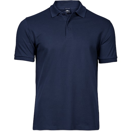 blå Tee Jays Luxury Stretch Polo - navy