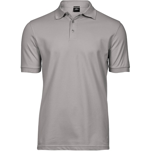 brun Tee Jays Luxury Stretch Polo - stone