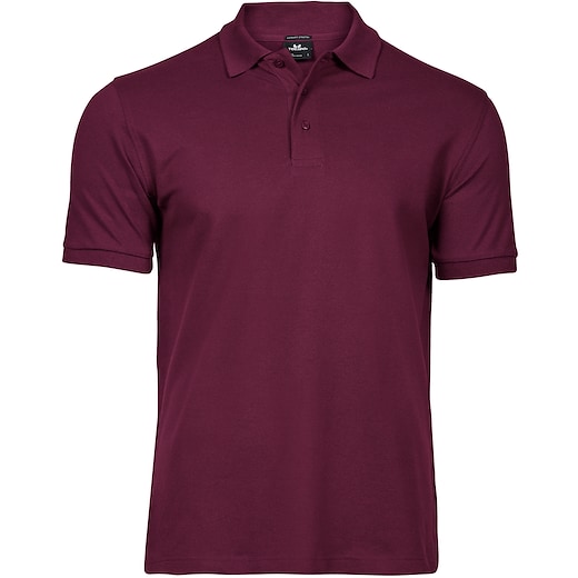 rød Tee Jays Luxury Stretch Polo - wine red