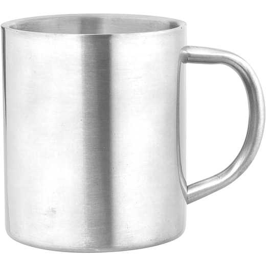 grigio Tazza in alluminio Yokko - silver