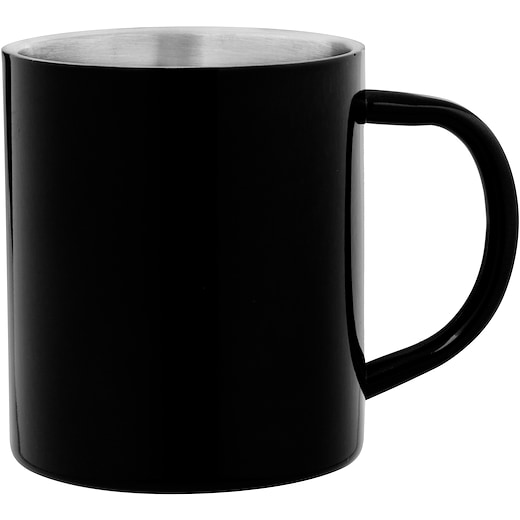nero Tazza in alluminio Yokko - nero