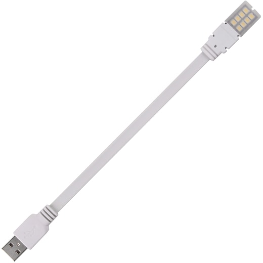 valkoinen Tietokonelamppu USB - valkoinen