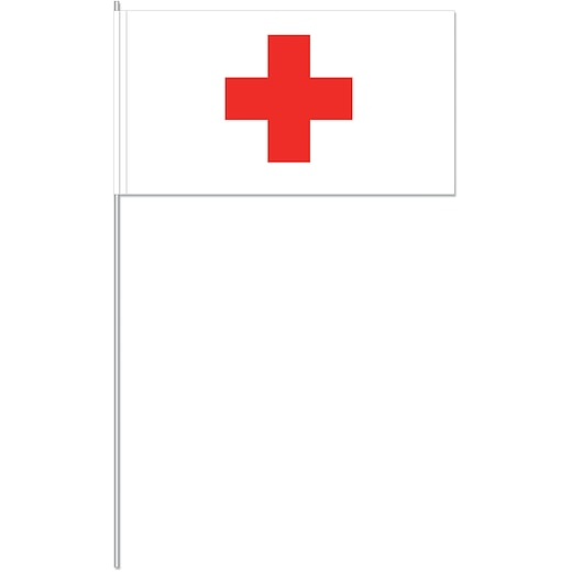 Paperilippu Nation - red cross