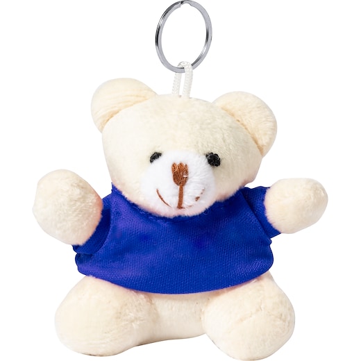 blå Teddybjörn Fluffy - blå