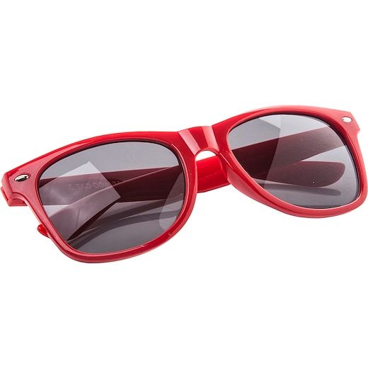rød Solbriller San Tropez - red