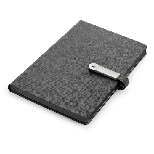 Kirjoituslehtiö USB A5 - musta