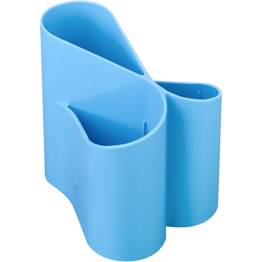 azul Portalápices Trio Solid - azul PMS 298