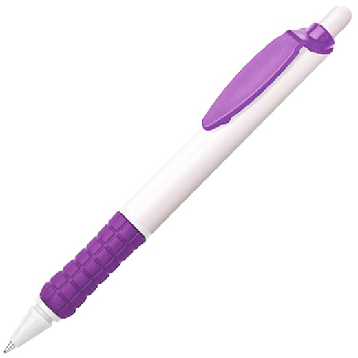 lilla Reklamekuglepen Tiger - purple PMS 255
