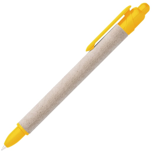 Reklamepenn Tellus Supra - yellow PMS 1235