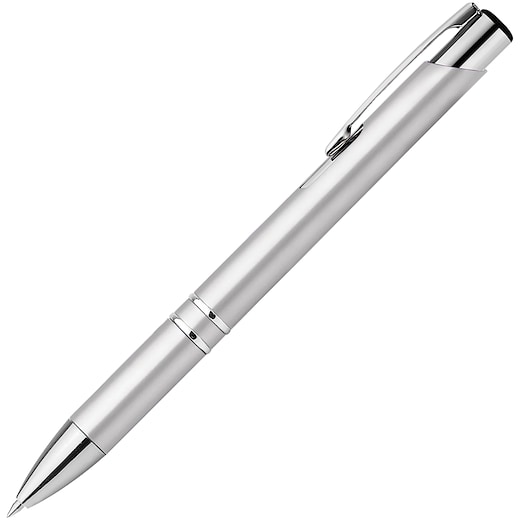 harmaa Mainoskynä Elite Plastic - satin silver