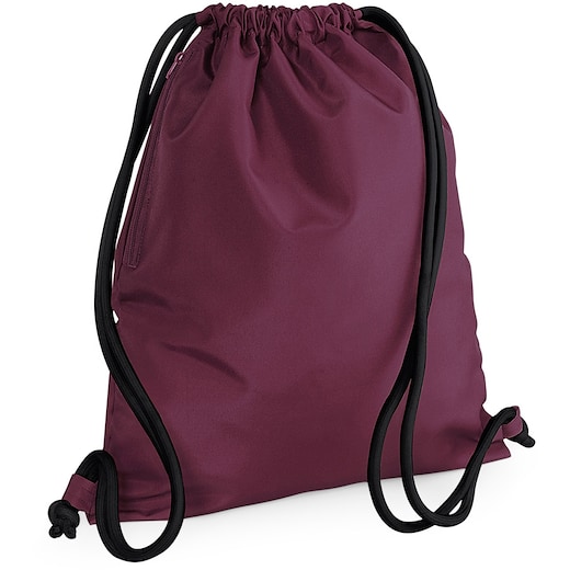 rød Bagbase Iconic - burgundy/ black