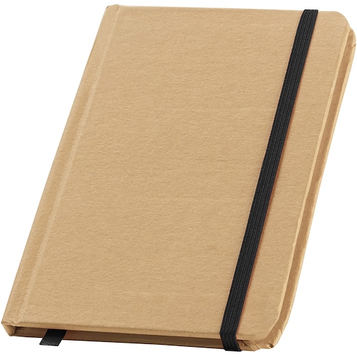 sort Notesbog Iris A6 - sort