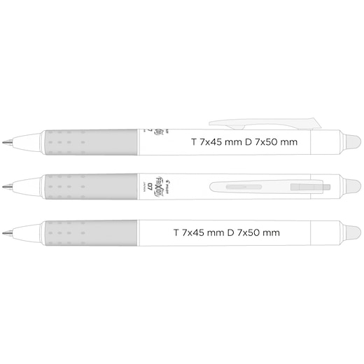 Pilot Frixion Clicker White -