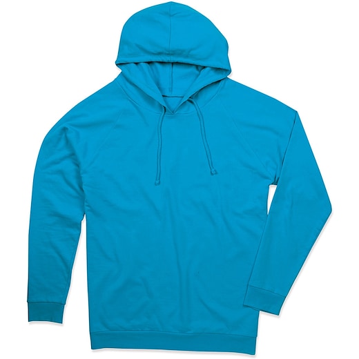blå Stedman Hooded Sweatshirt Unisex - ocean blue