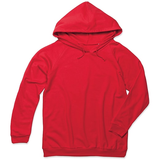 rosso Stedman Hooded Sweatshirt Unisex - scarlet red