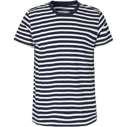  Neutral Mens Fitted T-shirt - stripes