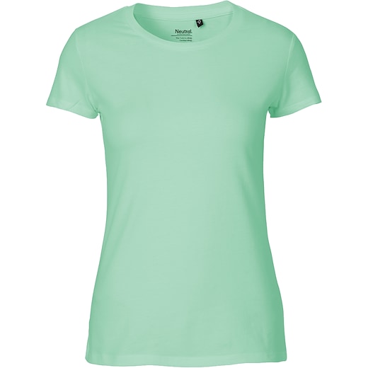 grön Neutral Ladies Fitted T-shirt - dusty mint