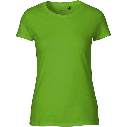 grøn Neutral Ladies Fitted T-shirt - lime