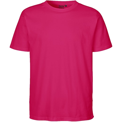 lyserød Neutral Unisex Regular T-shirt - pink