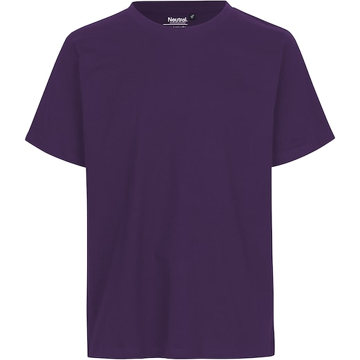 lila Neutral Unisex Regular T-shirt - purple