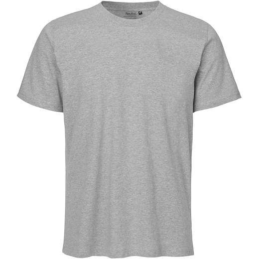harmaa Neutral Unisex Regular T-shirt - sport grey