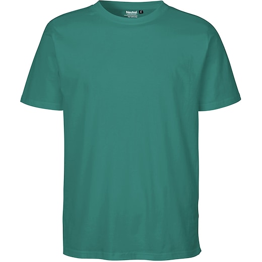 grøn Neutral Unisex Regular T-shirt - teal