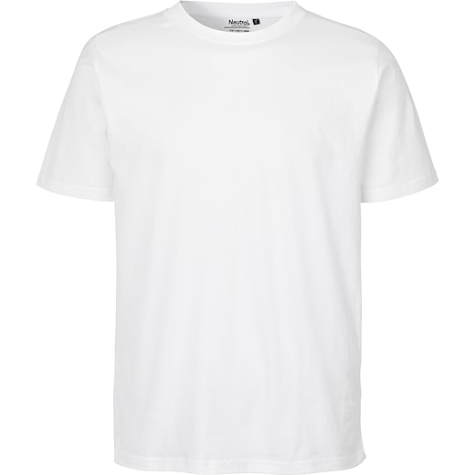 valkoinen Neutral Unisex Regular T-shirt - white