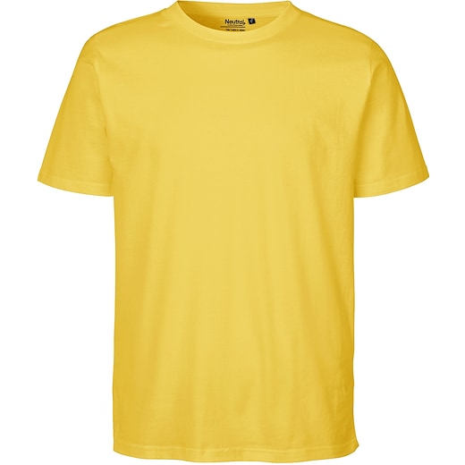 keltainen Neutral Unisex Regular T-shirt - yellow