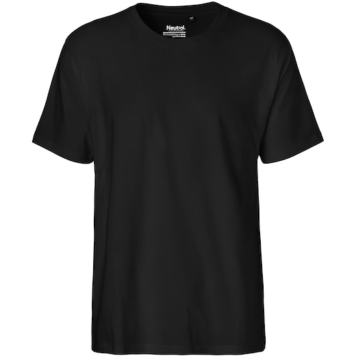 sort Neutral Mens Classic T-shirt - black