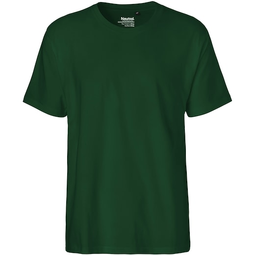 grön Neutral Mens Classic T-shirt - bottle green