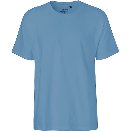 sininen Neutral Mens Classic T-shirt - dusty indigo