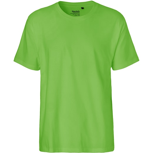 grøn Neutral Mens Classic T-shirt - lime